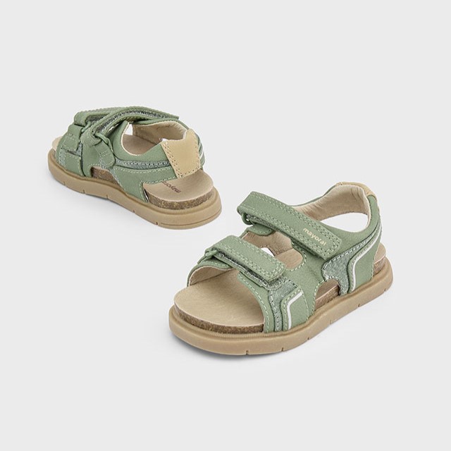 Mayoral Παιδικά πέδιλα BIO για αγόρι Χακί 25-41688-020