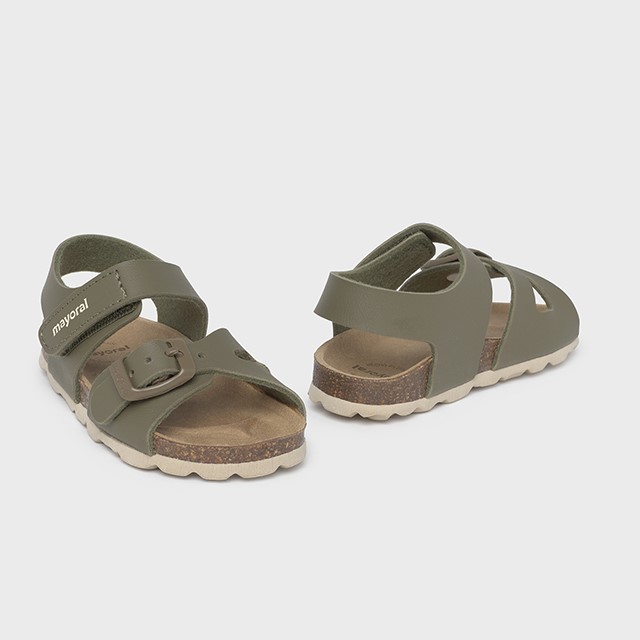 Mayoral Παιδικά πέδιλα BIO για αγόρι Χακί 25-41694-037