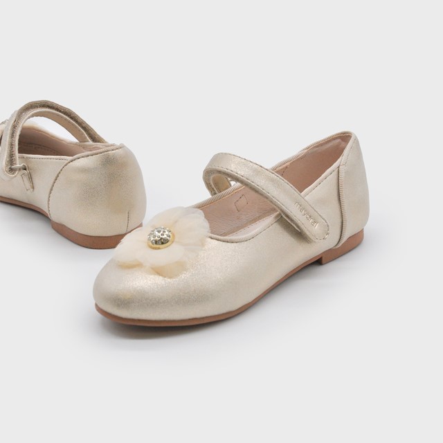 Mayoral Παιδικές Μπαλαρίνες Χρυσό 25-43624-054
