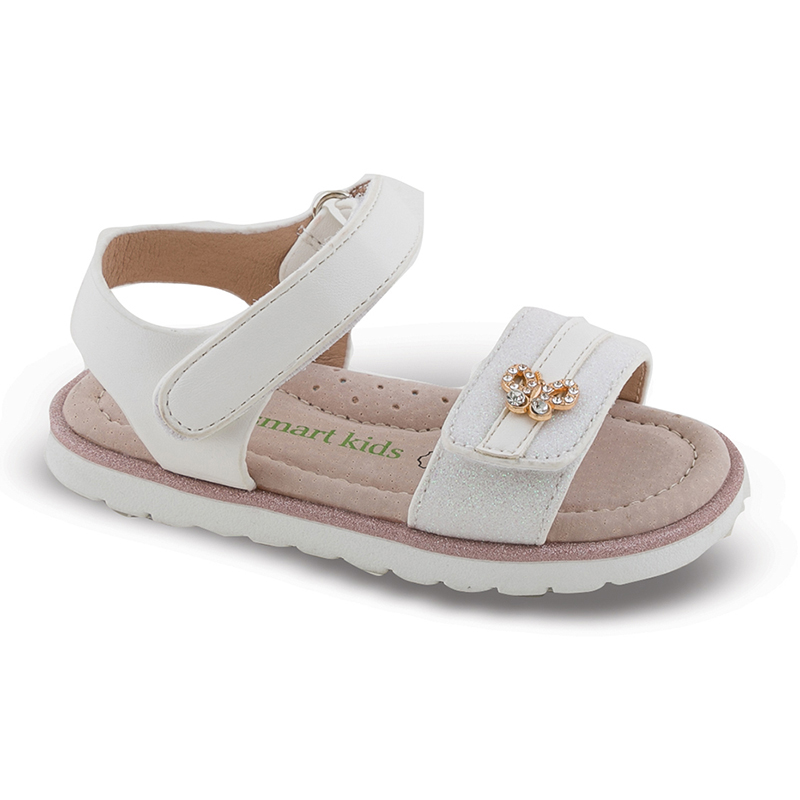 Smart kids Παιδικά πέδιλα για κορίτσι Λευκό SD12226