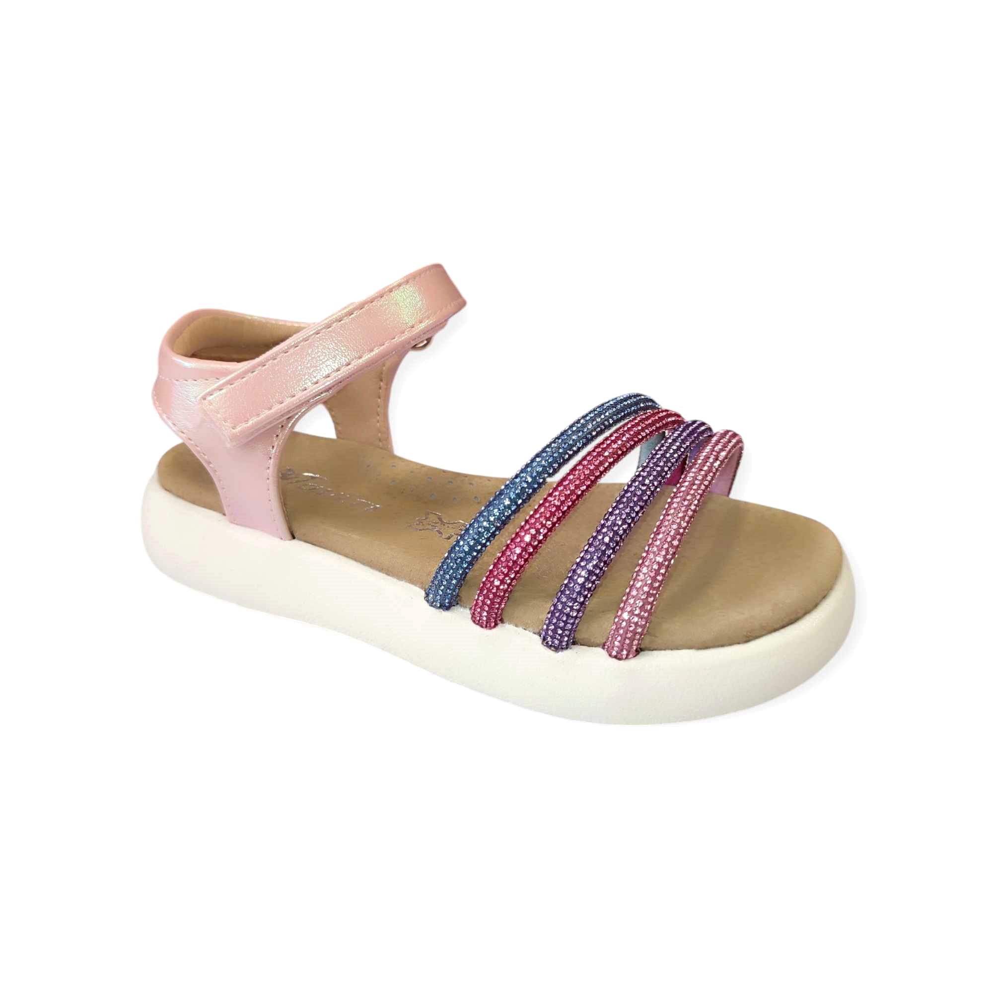Τουίτι Παιδικά πέδιλα με στρας για κορίτσι Ροζ 551101