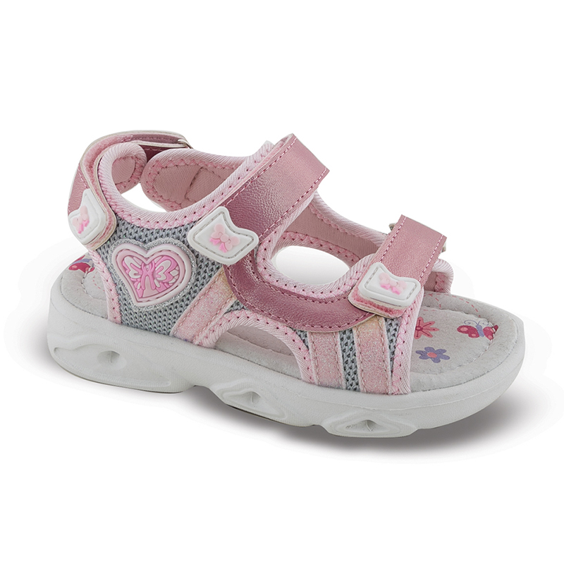 Smart kids Παιδικά πέδιλα  με φωτάκια για κορίτσι SD20012