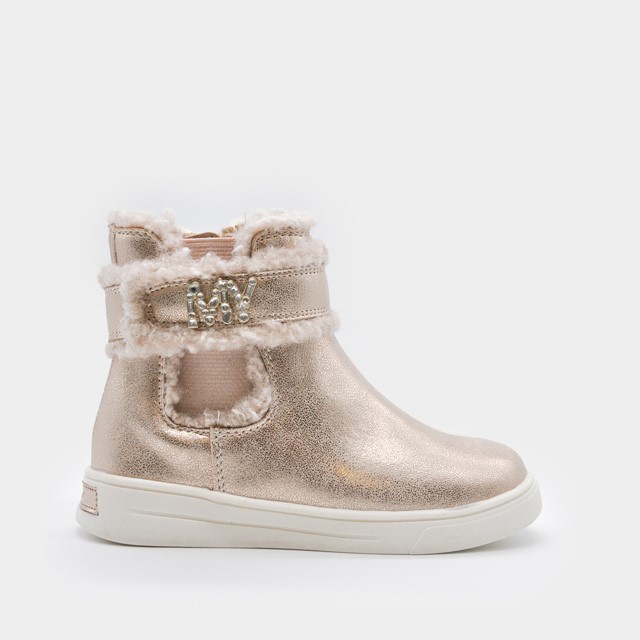Mayoral Παιδικά Μποτάκια Χρυσό 46573-066