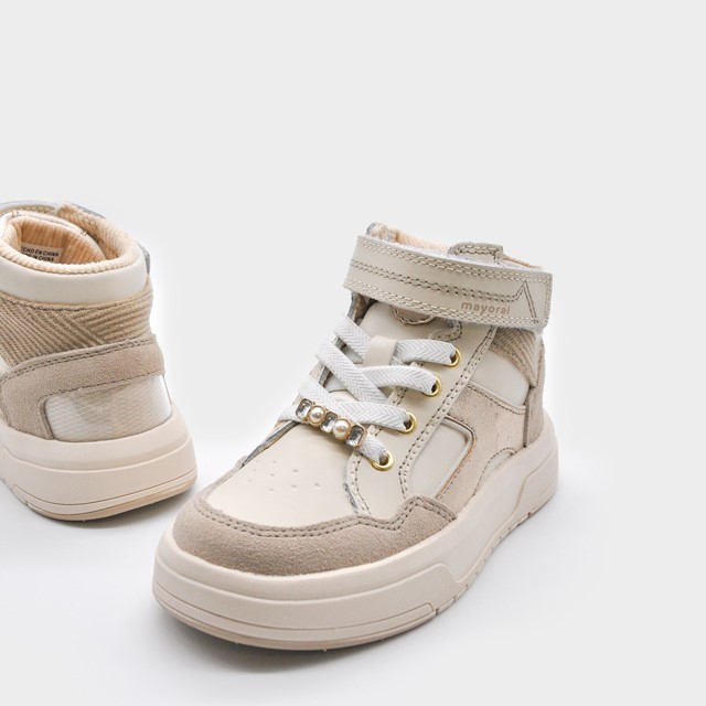 Mayoral Παιδικά Μποτάκια Casual Μπεζ 46572-064
