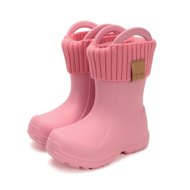 DDStep Ελαφριές Παιδικές γαλότσες με επένδυση Κοραλί  I106-52697