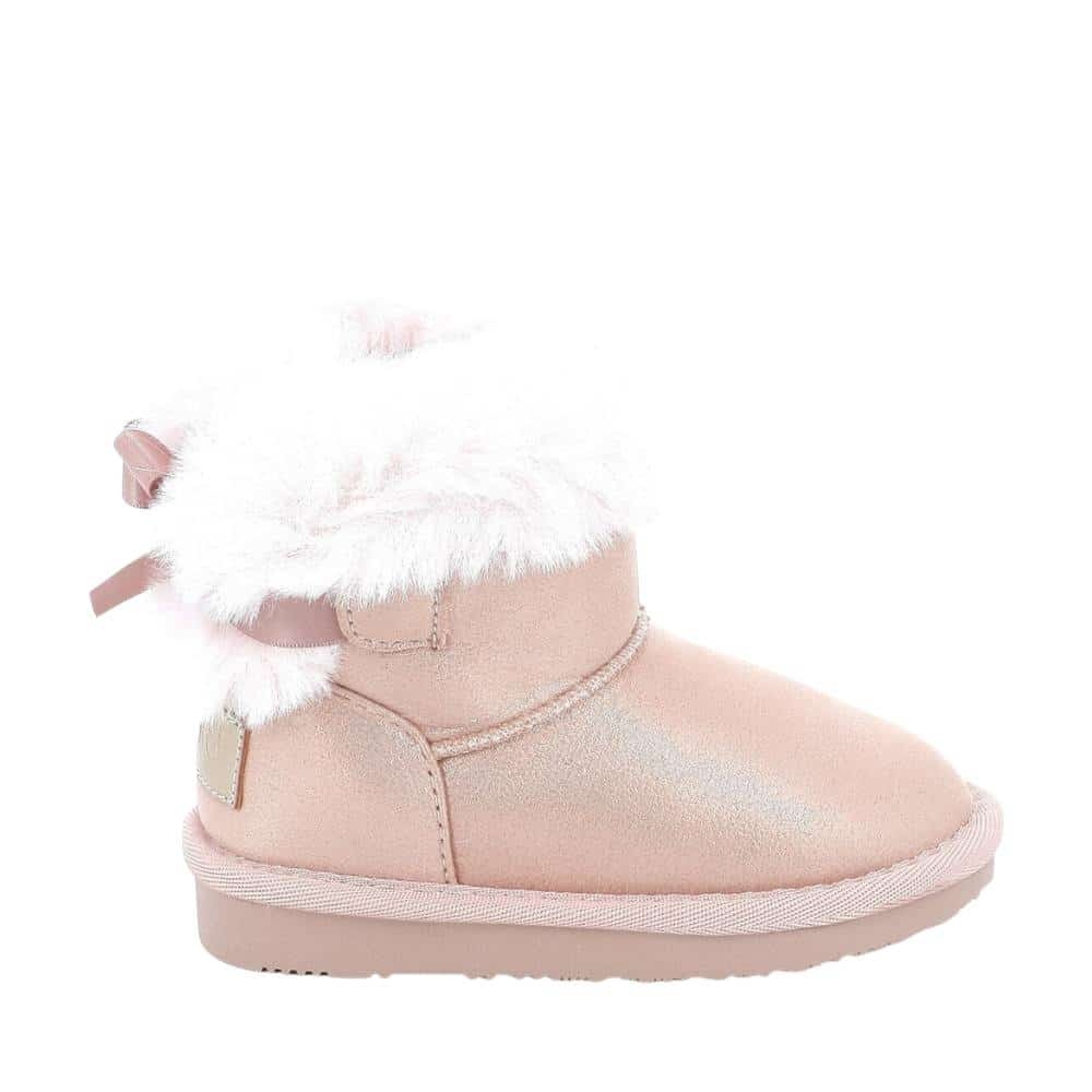 Conguitos Παιδικά αδιάβροχα μποτάκια με Γούνα Ροζ OSSH140123