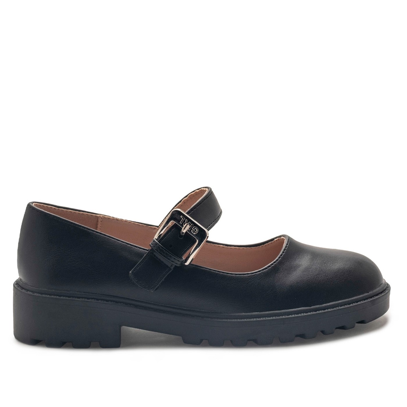 Alegria Παιδικές Mπαλαρινες με Velcro Μαύρο Ματ 122504W-BL-PU	