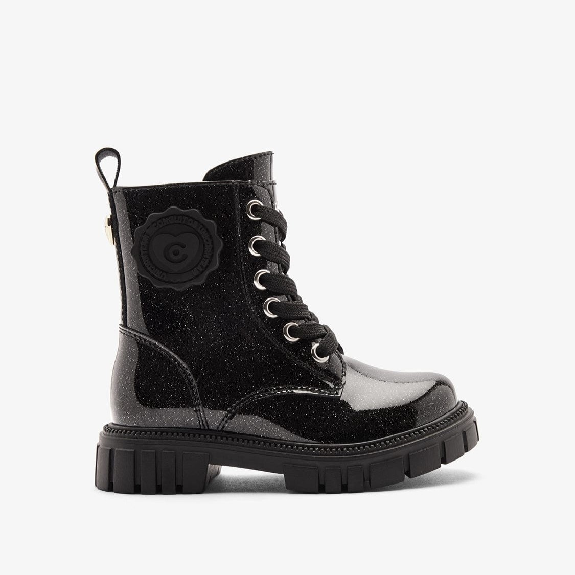 Conguitos Παιδικά Mποτάκια για Κορίτσια Μαύρο COSH244011