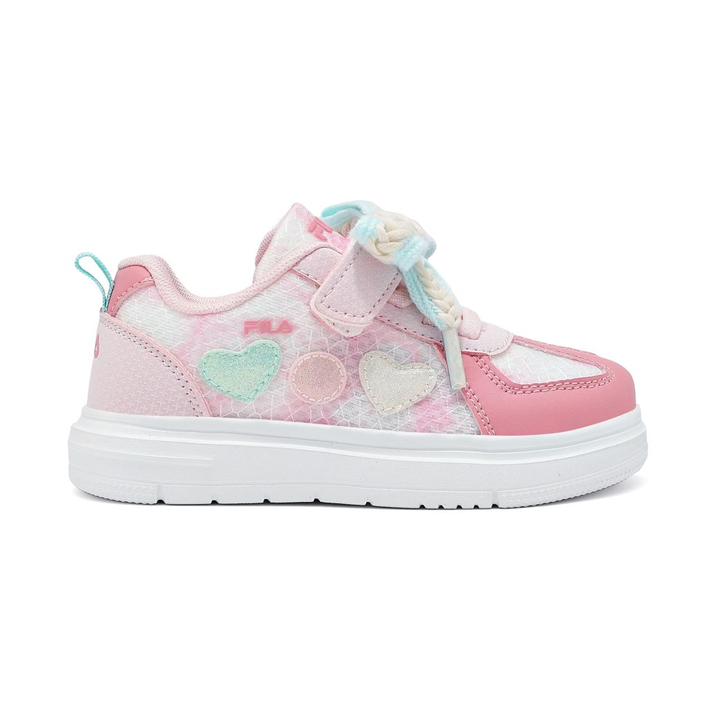 Fila Zeli Memory Velcro Παιδικά παπούτσια για κορίτσια Ροζ 3LS61001-900