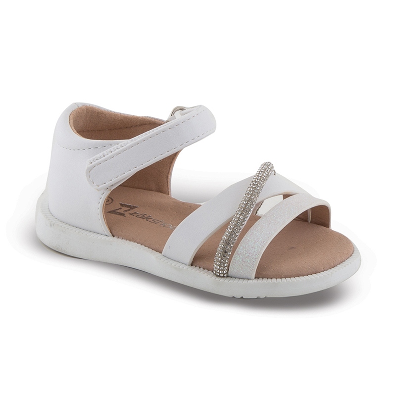 Zak Shoes Παιδικά πέδιλα για κορίτσια Λευκό SD12298