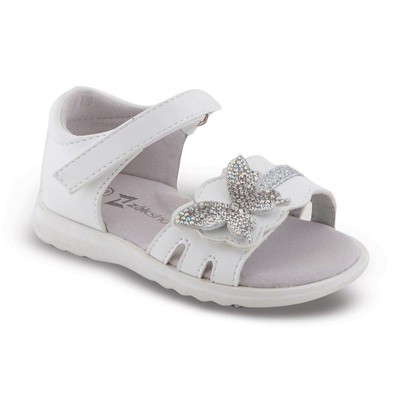 Zak Shoes Παιδικά πέδιλα για κορίτσια Λευκό SD12299