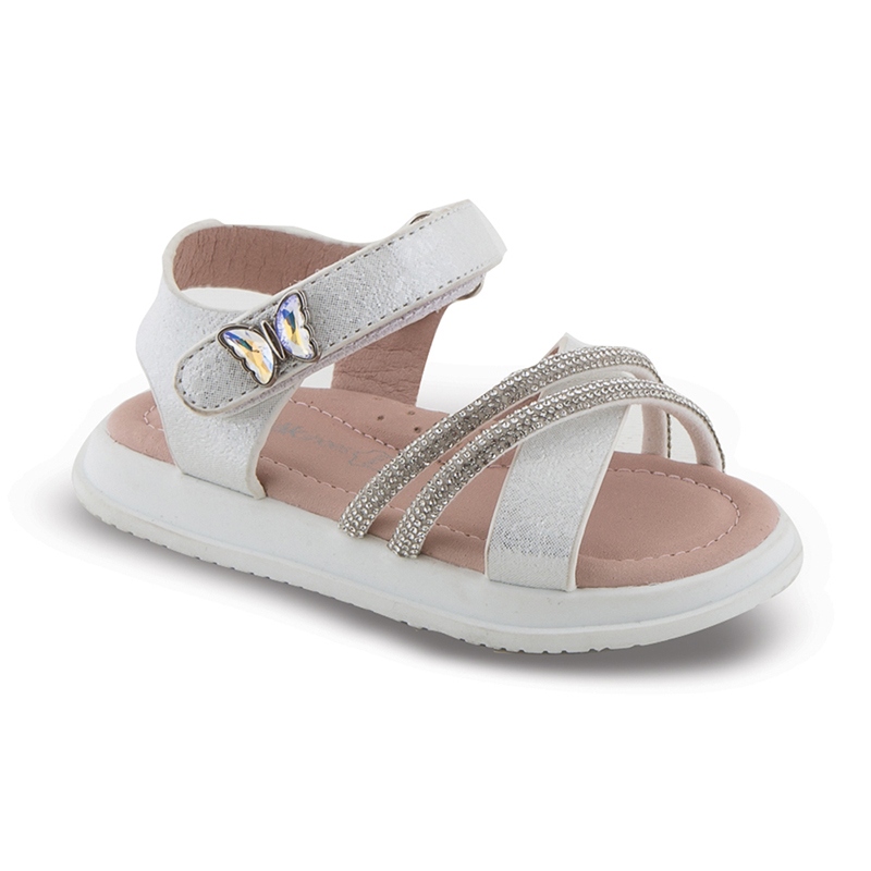 Zak Shoes Παιδικά πέδιλα για κορίτσια Λευκό SD12305