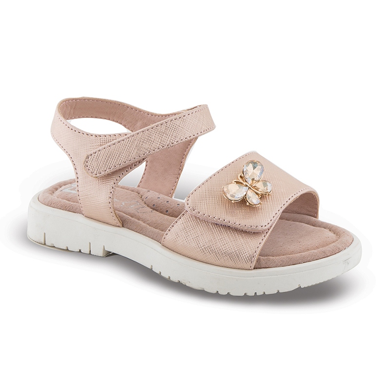 Zak Shoes Παιδικά πέδιλα για κορίτσια Nude SD21044