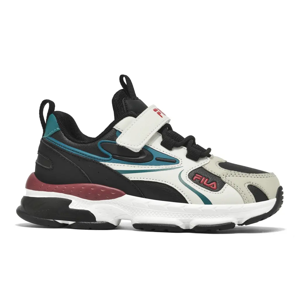 FILA Space 5 Memory Velcro Παιδικά Αθλητικά Παπούτσια Μαύρο 3YF63013-040