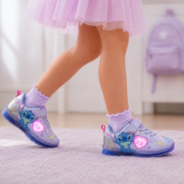 Disney παιδικά Αθλητικά Παπούτσια Stitch με φωτάκια 2300007476