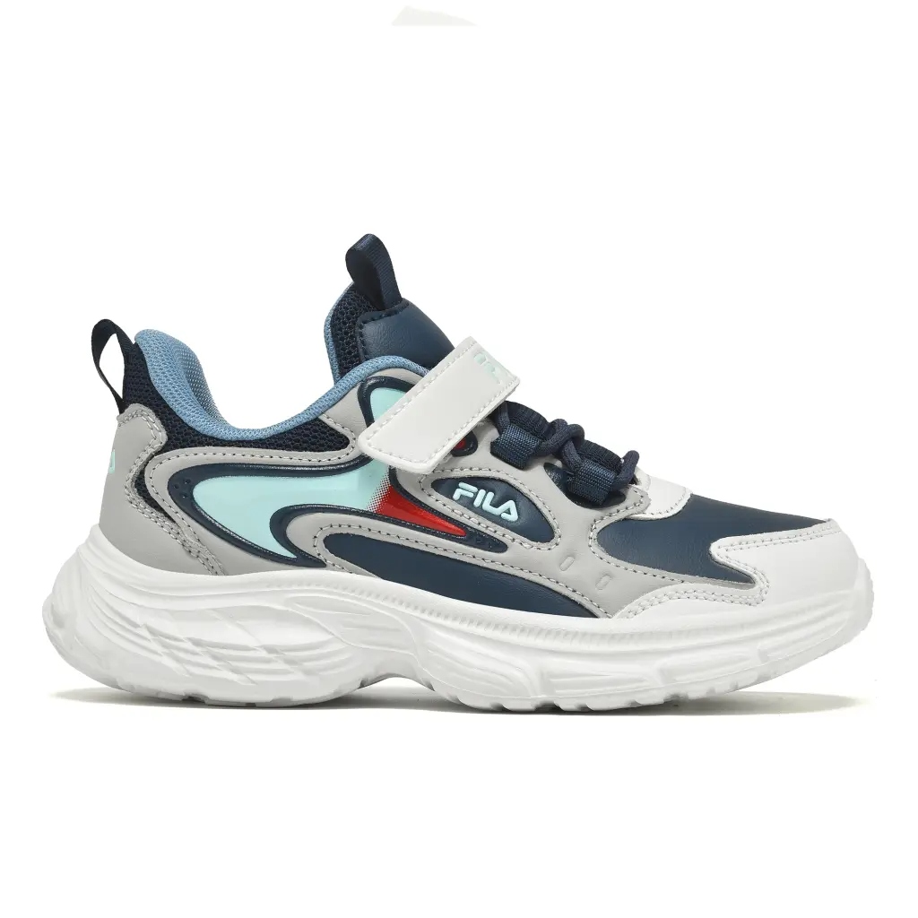 FILA Dash 3 Memory Velcro Παιδικά Αθλητικά Παπούτσια Μπλε 3YF63012-200