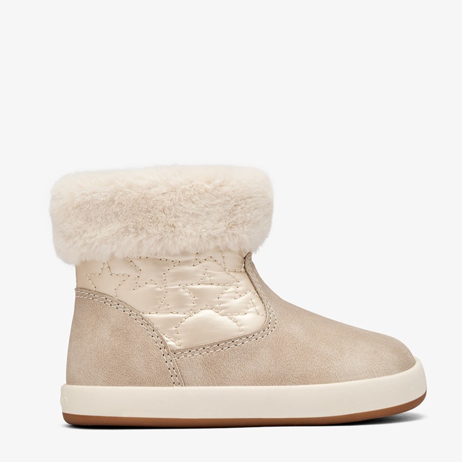 Conguitos Παιδικά Μποτάκια Barefoot για Κορίτσι Μπεζ TESH520003