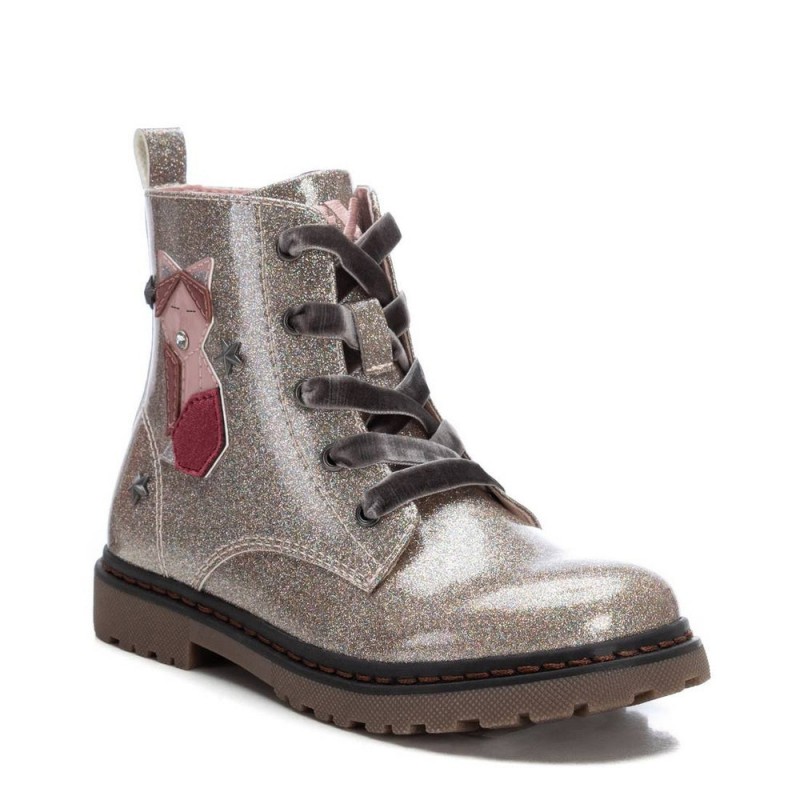 Xti παιδικά μποτάκια για κορίτσια Nude Glitter 151093