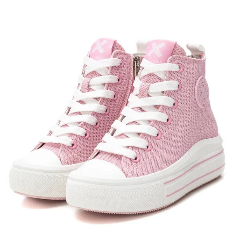 Xti Παιδικά Sneakers high για κορίτσι 151225 Ροζ
