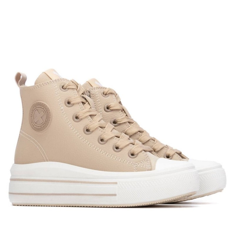 Xti παιδικά sneaker high για κορίτσια Μπεζ 151297