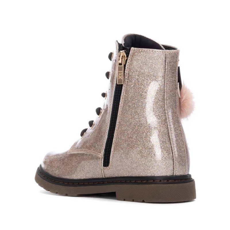 Xti παιδικά μποτάκια για κορίτσια Nude Glitter 151395