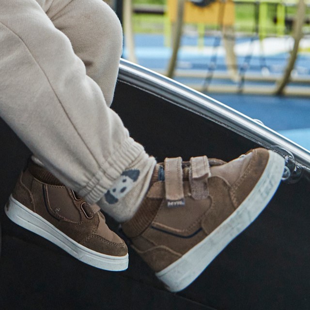 Mayoral Παιδικά Μποτάκια Casual Καφέ 42607-032