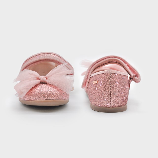 Mayoral Παιδικές Μπαλαρίνες με Glitter Ροζ 44552-019