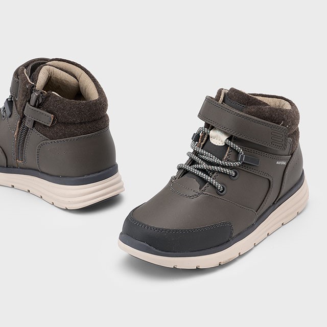 Mayoral Παιδικά Μποτάκια Casual Καφέ Σκούρο 46603-019