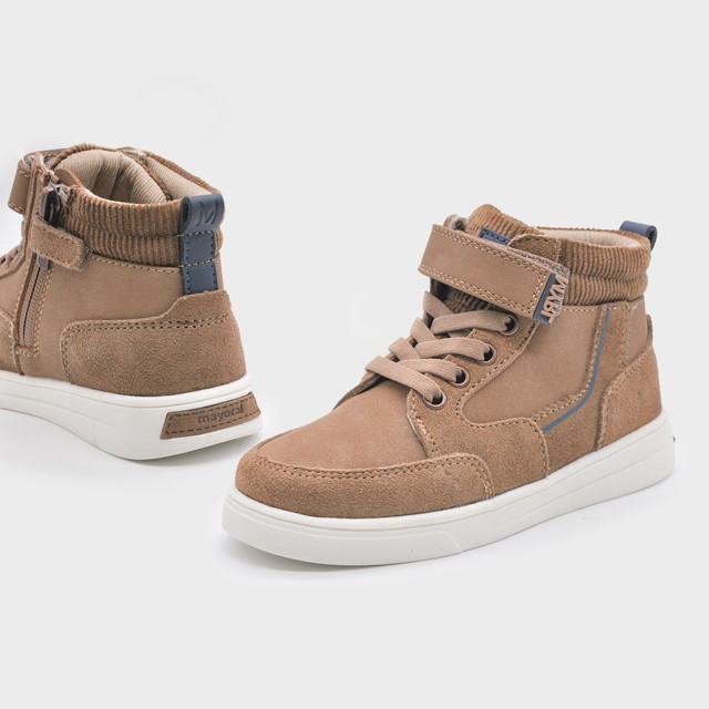 Mayoral Παιδικά Μποτάκια Casual Καφέ 46607-032