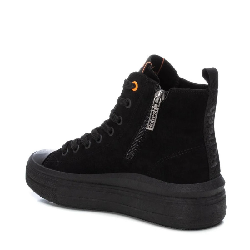 Refresh Εφηβικά Μποτάκια Sneaker για Κορίτσι Μαύρο 172303