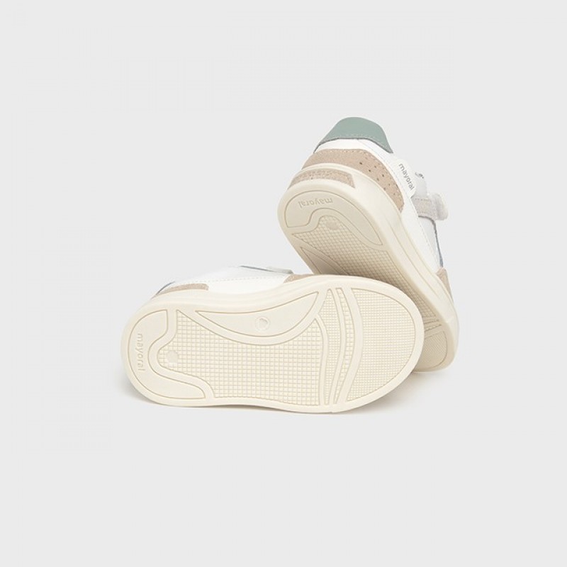 Mayoral Παιδικά sneakers για αγόρι Λευκό 25-41664-066