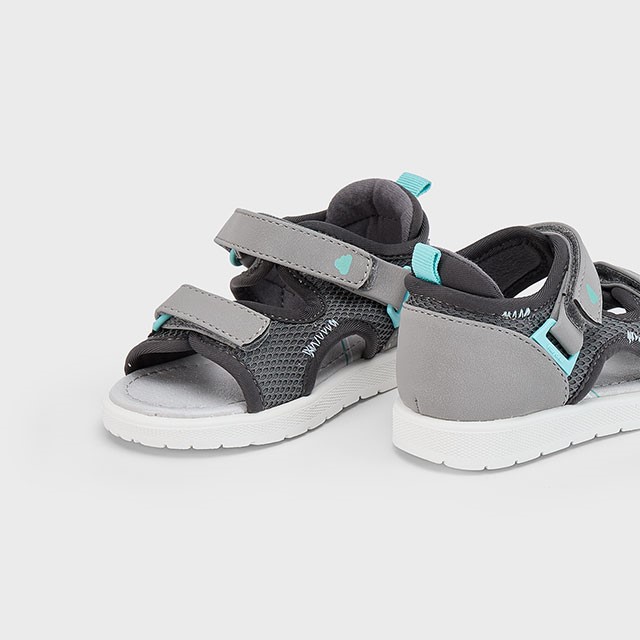 Mayoral Παιδικά αθλητικά πέδιλα για αγόρι Γκρι 25-41680-055