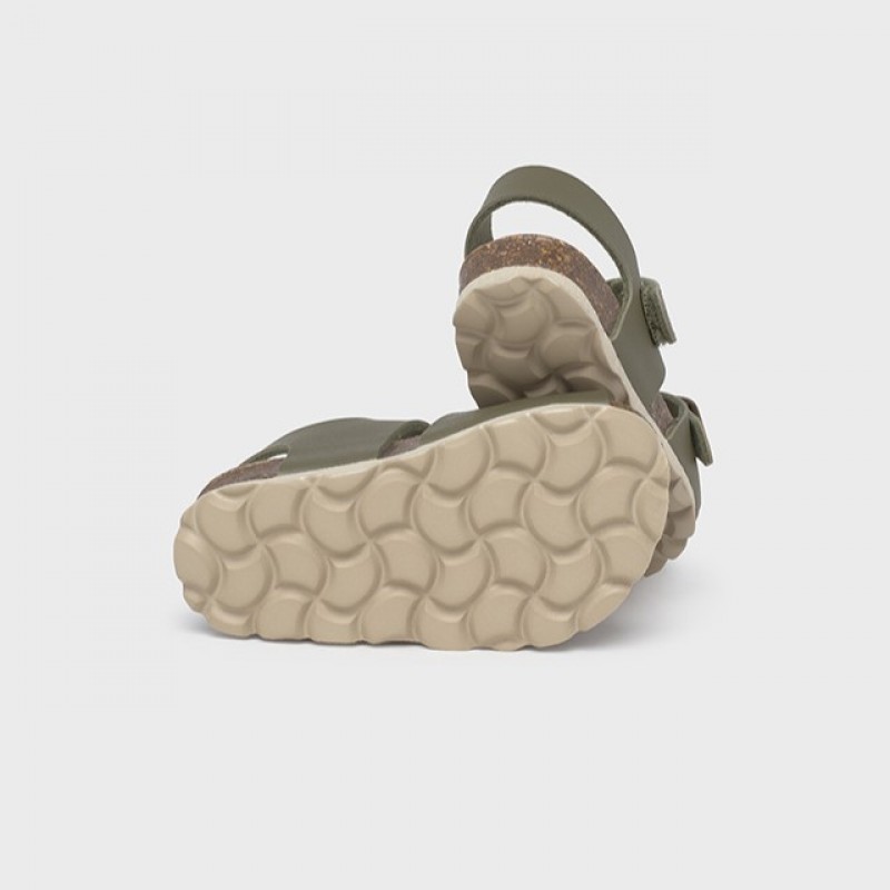 Mayoral Παιδικά πέδιλα BIO για αγόρι Χακί 25-41694-037