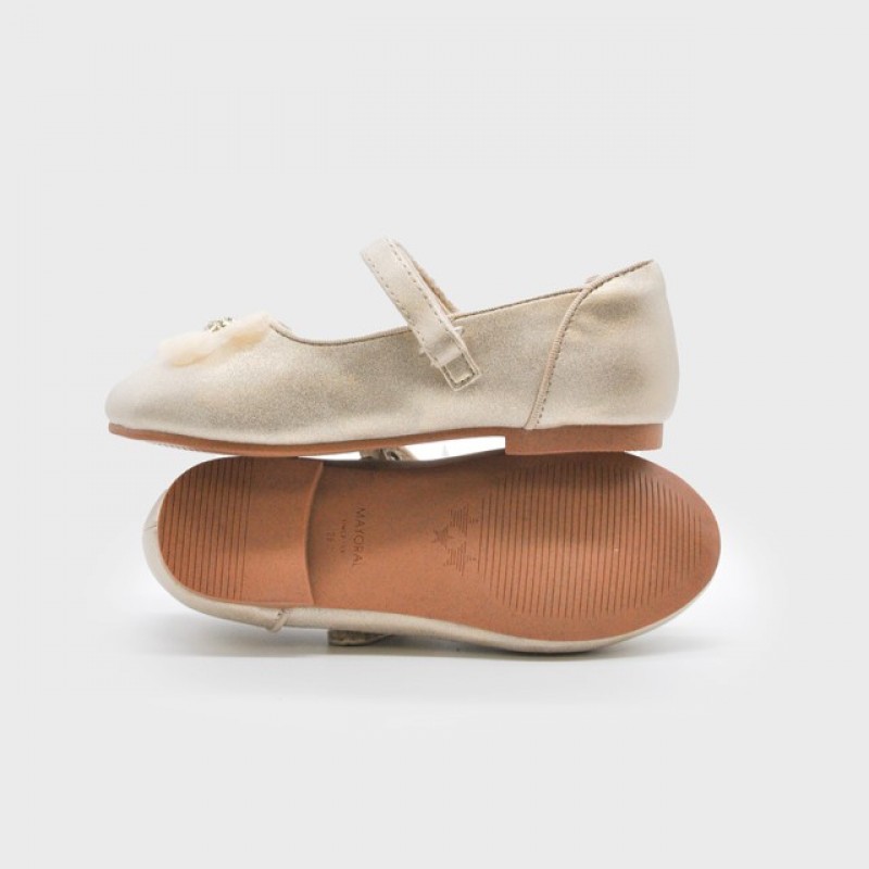 Mayoral Παιδικές Μπαλαρίνες Χρυσό 25-43624-054