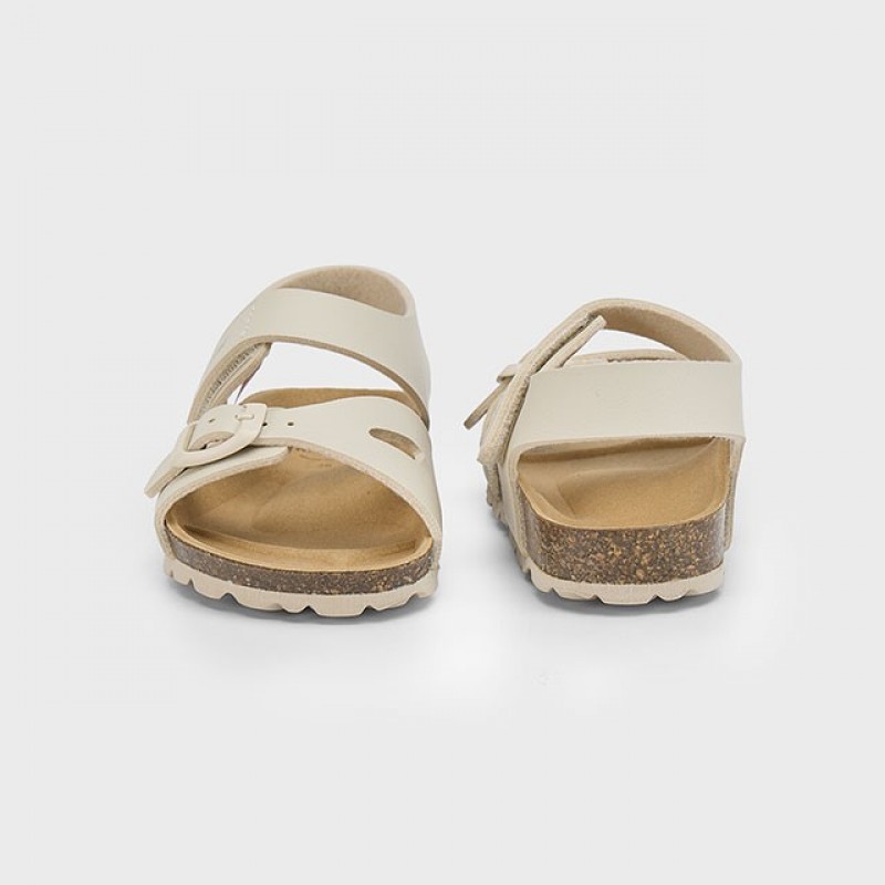 Mayoral Παιδικά πέδιλα BIO για αγόρι Μπεζ 25-43694-035