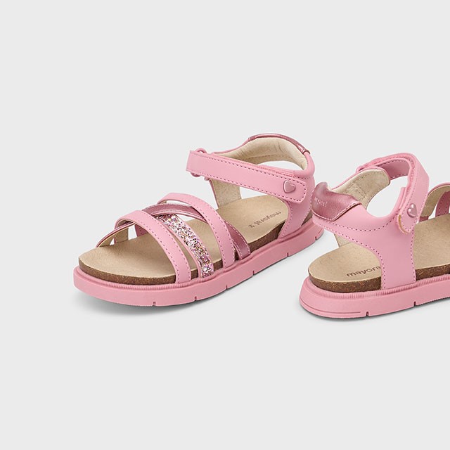 Mayoral Παιδικά πέδιλα BIO για κορίτσι Ροζ 25-45650-016