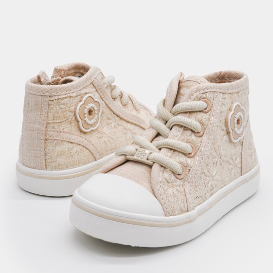 Mayoral sneakers μποτάκια για κορίτσια Μπεζ 26-41721-088