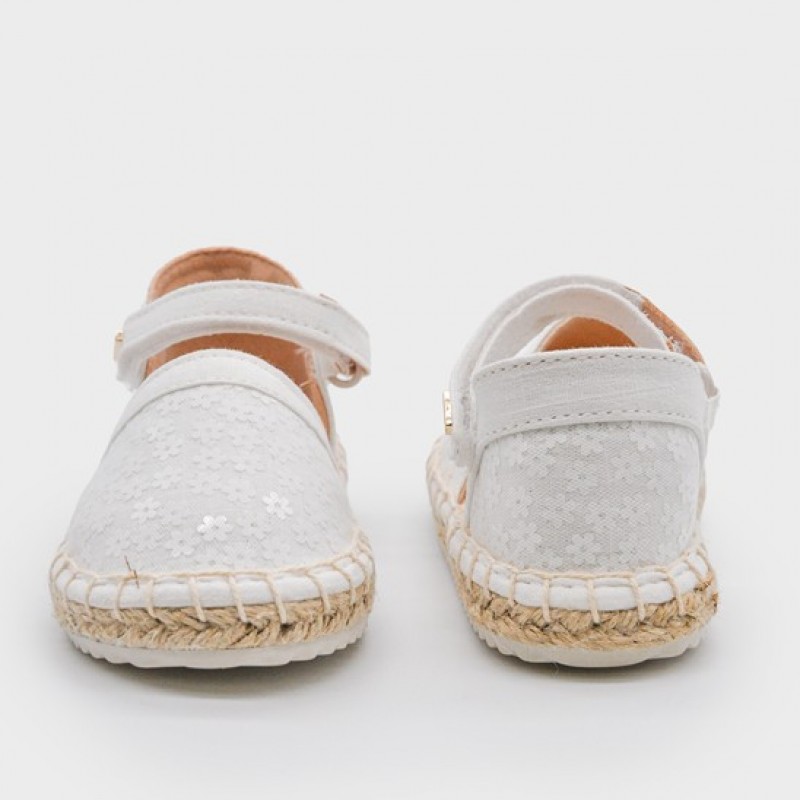 Mayoral παιδικές εσπαντρίγιες για κορίτσια Λευκό 26-41749-054