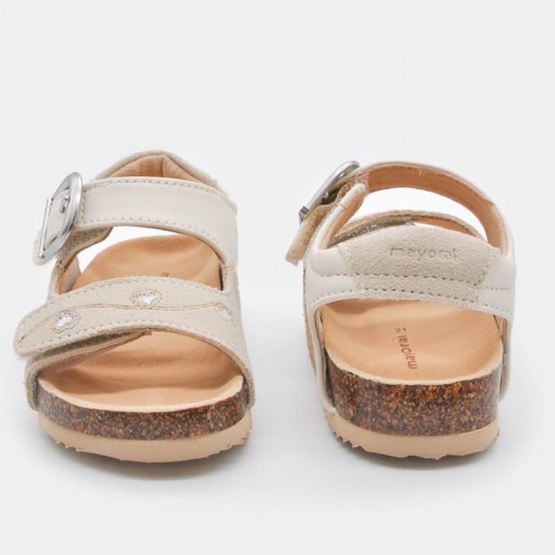 Mayoral παιδικά πέδιλα για κορίτσια Μπεζ 26-41755-068