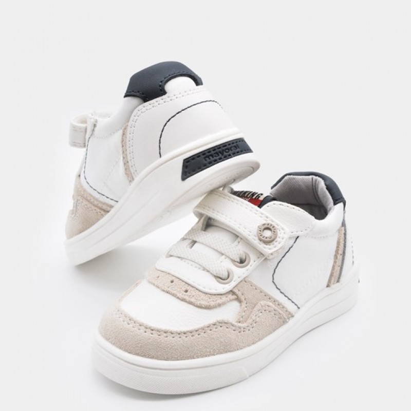 Mayoral παιδικά sneakers για αγόρια Λευκό 26-41761-053