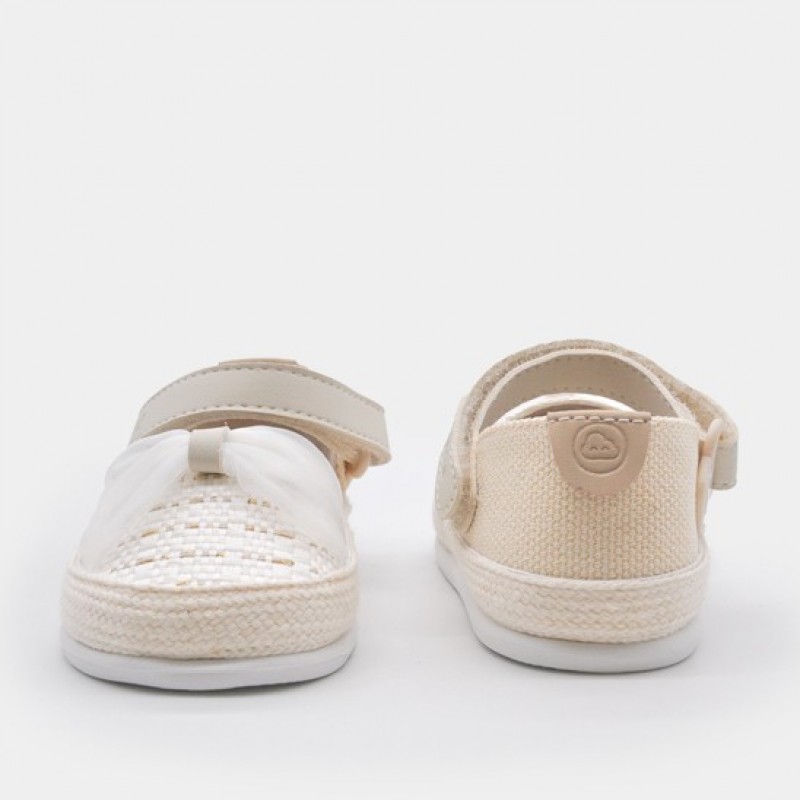 Mayoral παιδικές εσπαντρίγιες Barefoot για κορίτσια Λευκό 26-41791-045