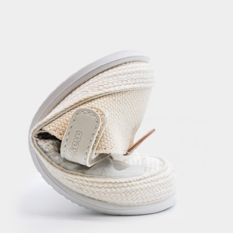 Mayoral παιδικές εσπαντρίγιες Barefoot για κορίτσια Λευκό 26-41791-045