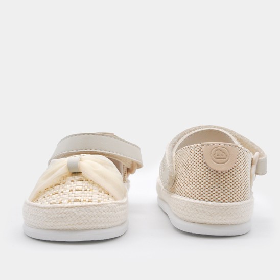 Mayoral παιδικές εσπαντρίγιες Barefoot για κορίτσια Μπεζ 26-41791-046