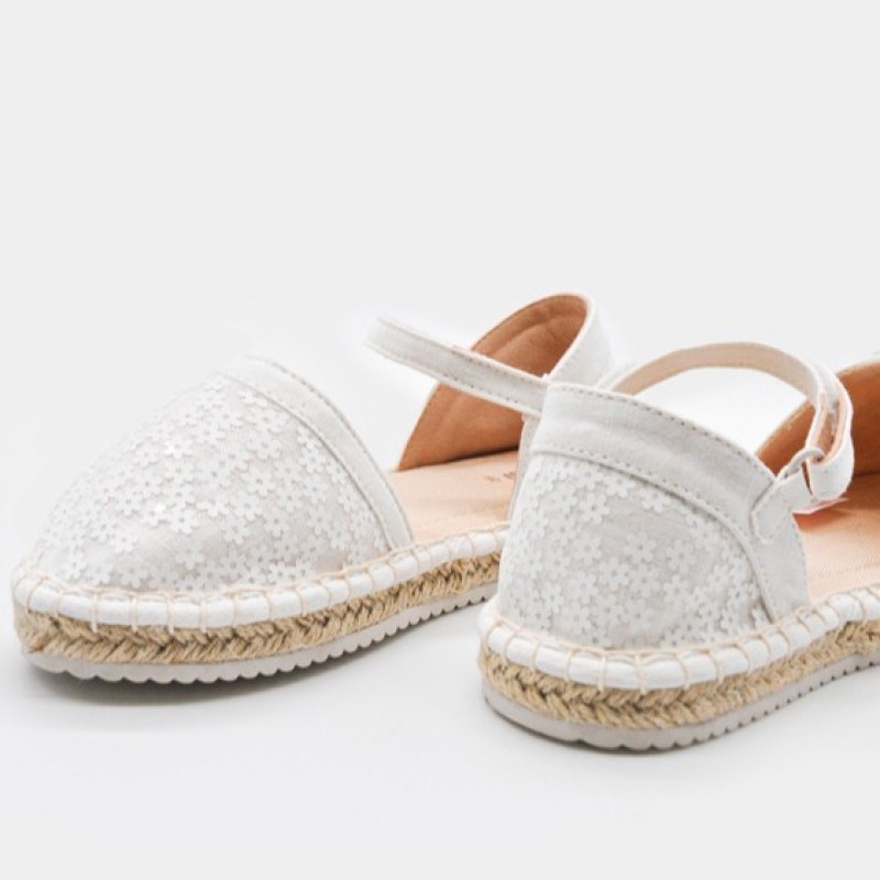 Mayoral παιδικές εσπαντρίγιες για κορίτσια Λευκό 26-43749-054