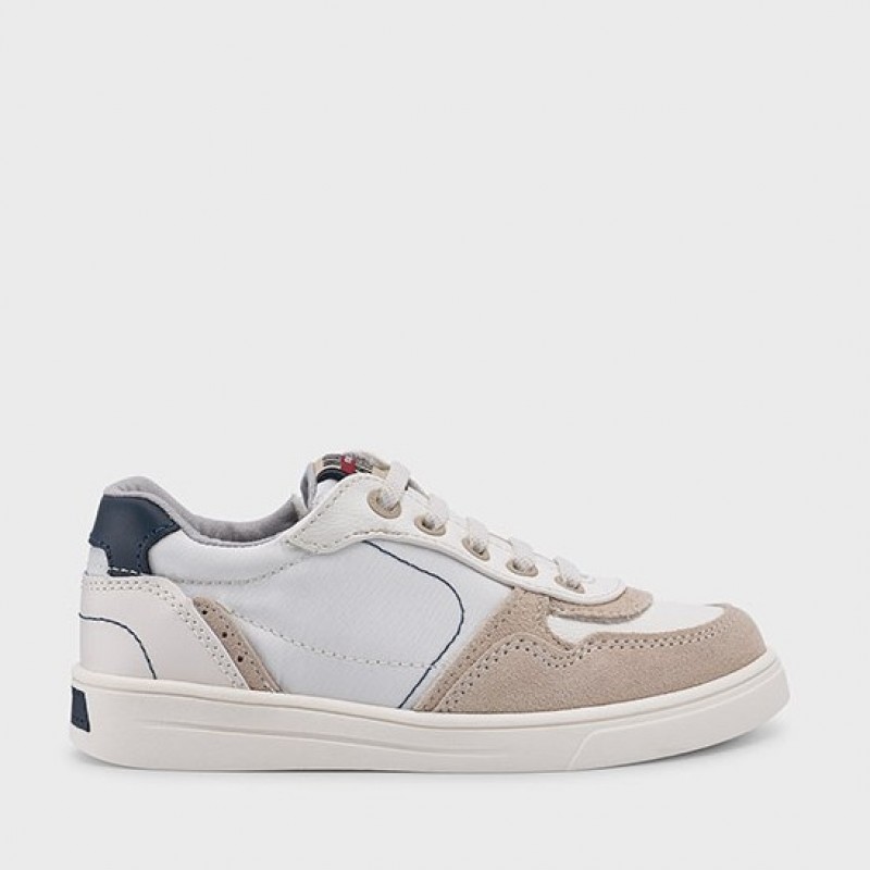 Mayoral παιδικά sneakers για αγόρια Λευκό 26-43761-053