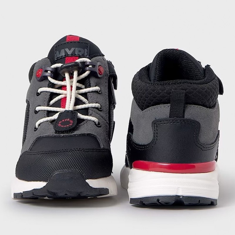 Mayoral παιδικά μποτάκια για αγόρια Μαύρο 46512-42