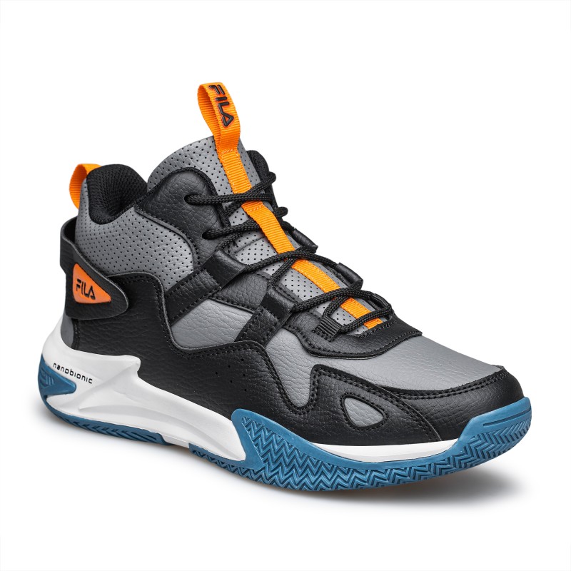 Fila Memory Pick 3 Nanobionic Lace Παιδικά Αθλητικά Μποτάκια Γκρι 3AF53006-035