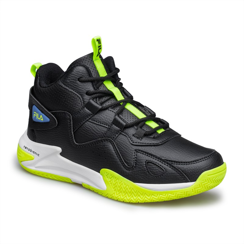 Fila Memory Pick 3 Nanobionic Lace Παιδικά Αθλητικά Μποτάκια Μαύρο 3AF53006-066