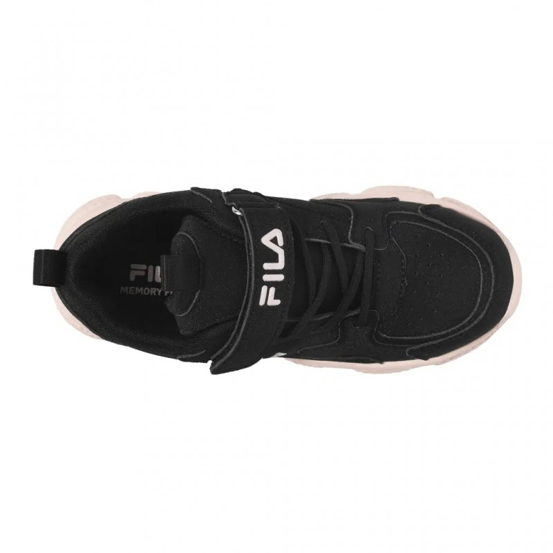 FILA Fun 2 Memory Velcro Παιδικά Αθλητικά Παπούτσια Μαύρο 3YF63003-090