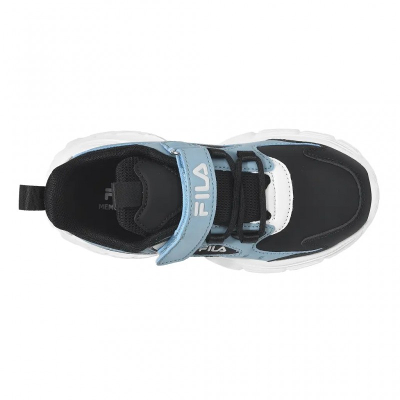 FILA Dash 3 Memory Velcro Παιδικά Αθλητικά Παπούτσια Μαύρο 3YF63012-001